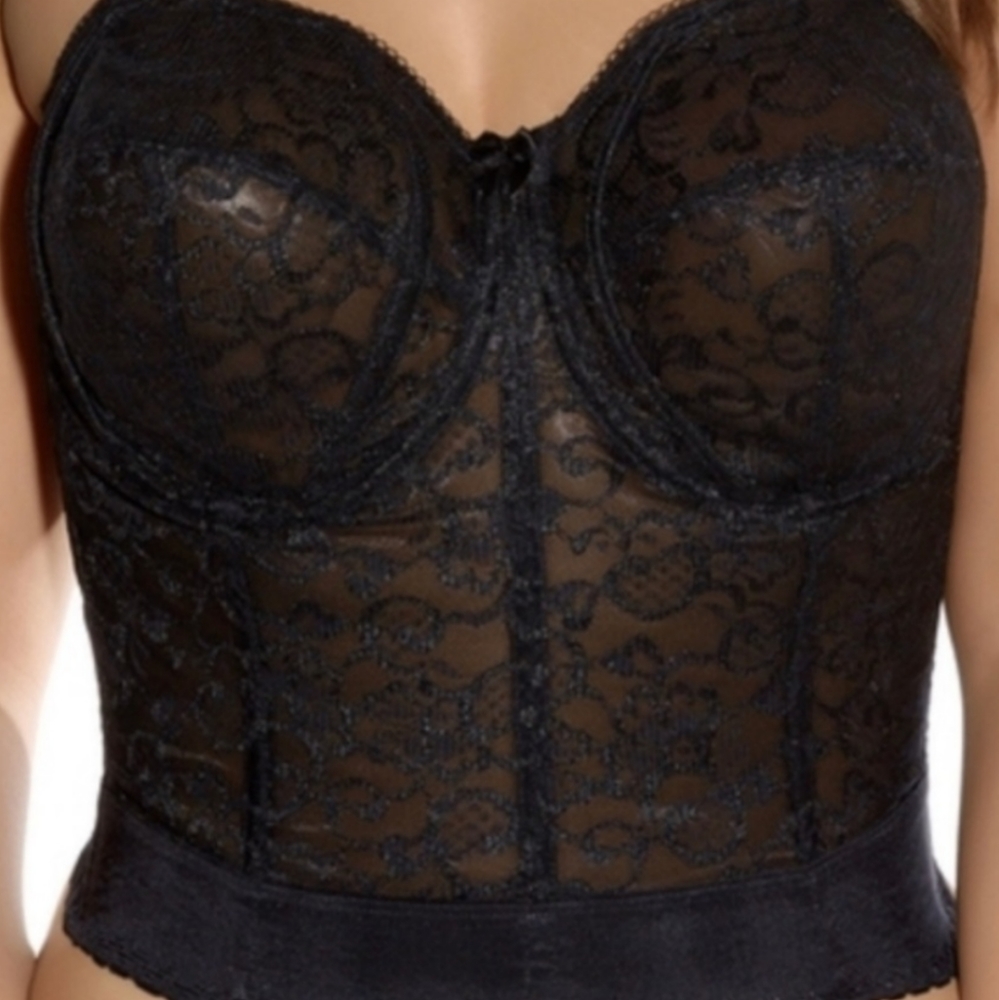 Goddess Lace Longline Bridal Bustier 689 44F